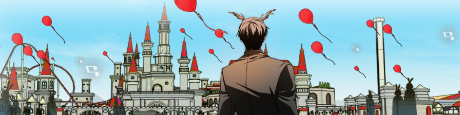 phainonon496's tweet photo. new header acquired!! welcome to cheerful theme park dfjkndnskngjk this arc is finally starting 😭 I wanna see Blue Dragon now https://t.co/kfs18bsPzD