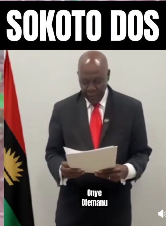 Onyeka_Marco's tweet photo. Biafrans say NO to Sokoto DOS

Retweet for wider reach!!! https://t.co/Z5NwSIVdRQ