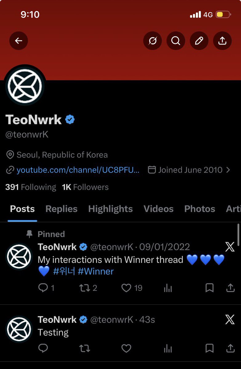 teonwrK's tweet photo. Am i getting hack or is this glitch??? Why suddenly im TeoNetwork with a bluetick https://t.co/Fufb2KjA9h