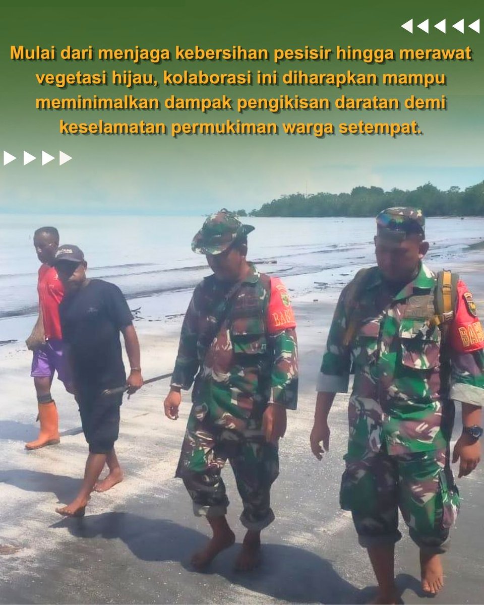 korem172pwy's tweet photo. Antisipasi Abrasi Pantai, Babinsa Koramil Dawai Gencarkan Edukasi Lingkungan

https://t.co/rQk6Q96cqk

https://t.co/GQXmkAEGpl

https://t.co/KTNPLhePgu https://t.co/uS7RVuOvdw
