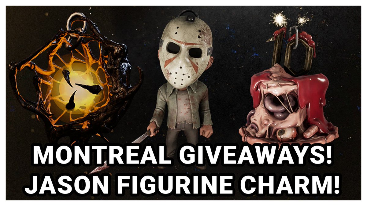 PaulieEsther1's tweet photo. DEAD BY DAYLIGHT JASON CHARM! EVENT GIVEAWAYS! DLC! AURIC CELLS! CAKE CHARM! 10 MILLION BLOODPOINTS!
https://t.co/ho4GgRZnpO
#DeadByDaylight #DBDCreator #jasonun1v3rse https://t.co/9zjvb4ug2N