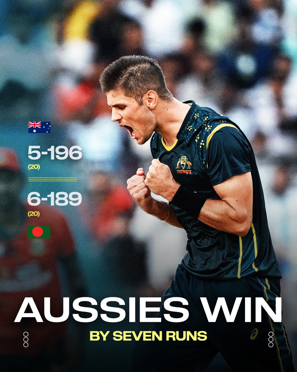 ausmencricket's tweet photo. Series secured!

#BANvAUS https://t.co/qeW01M10Rr
