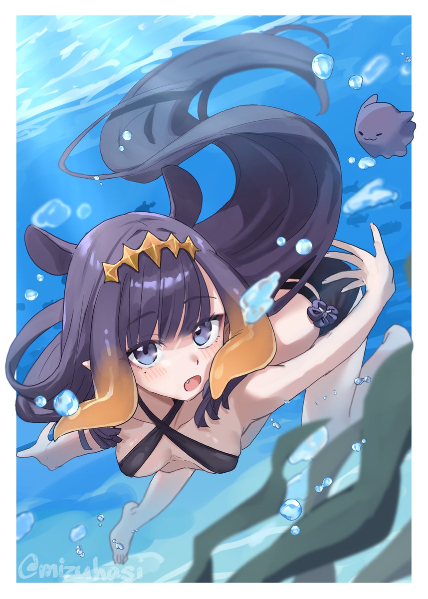mizuhasi's tweet photo. Ina Summer🐙#inART https://t.co/msa6DezZ73