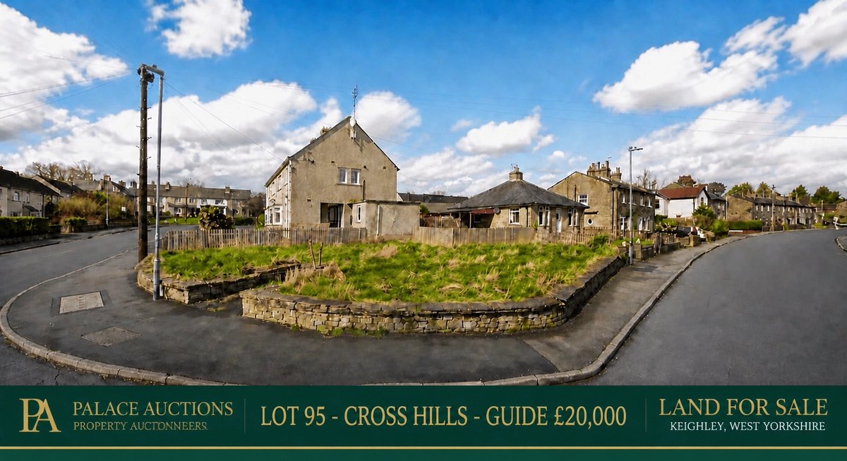 PalaceAuctions1's tweet photo. LOT 95: CROSS HILLS BD20 8SH
24/6 1PM £20k
https://auctions.palaceauctions. https://t.co/nWZGO7VcRL