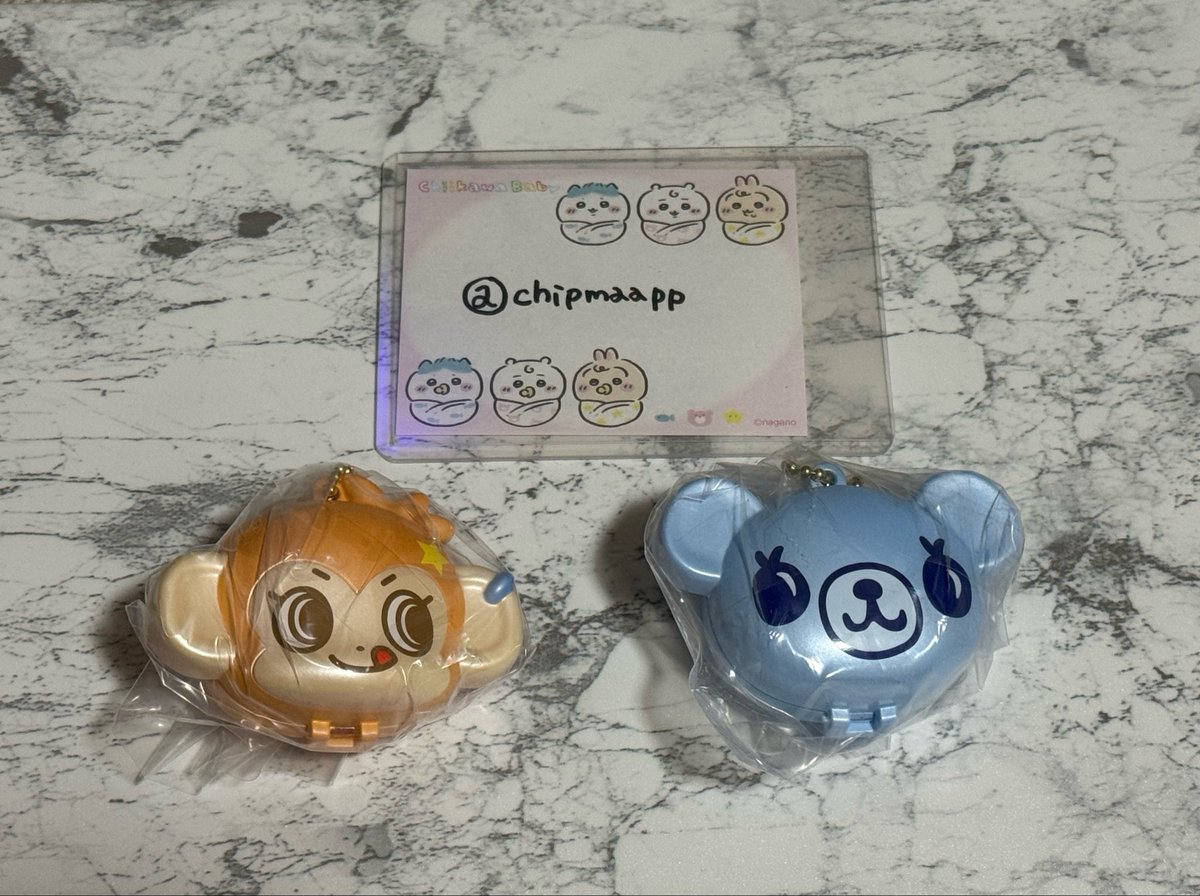 chipmaapp's tweet photo. 【交換希望】ナルミヤ ナルミヤキャラクターズ スイングケース ガチャ 交換

(譲)ミントくん(光沢)　ルッキー(光沢)

(求)ナカムラくん(クリア)、ペリエちゃん(光沢)

2：1での交換可能。都内手渡しまたは郵送での交換希望です。
心当たりの方はお気軽にお声掛けください🙇‍♀️ https://t.co/AB3n88UAPO