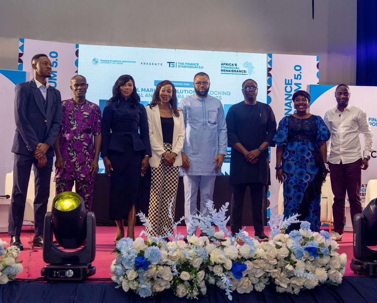 Coterielagos's tweet photo. The most valuable thing in the room was curiosity. Watching young people ask bigger questions about markets, wealth creation &amp; Africa’s future shows a truth: a country’s future is shaped long before leadership titles arrive. Access and opportunity change outcomes.

#TFS5 #FINSA https://t.co/JNXt6dmsnS