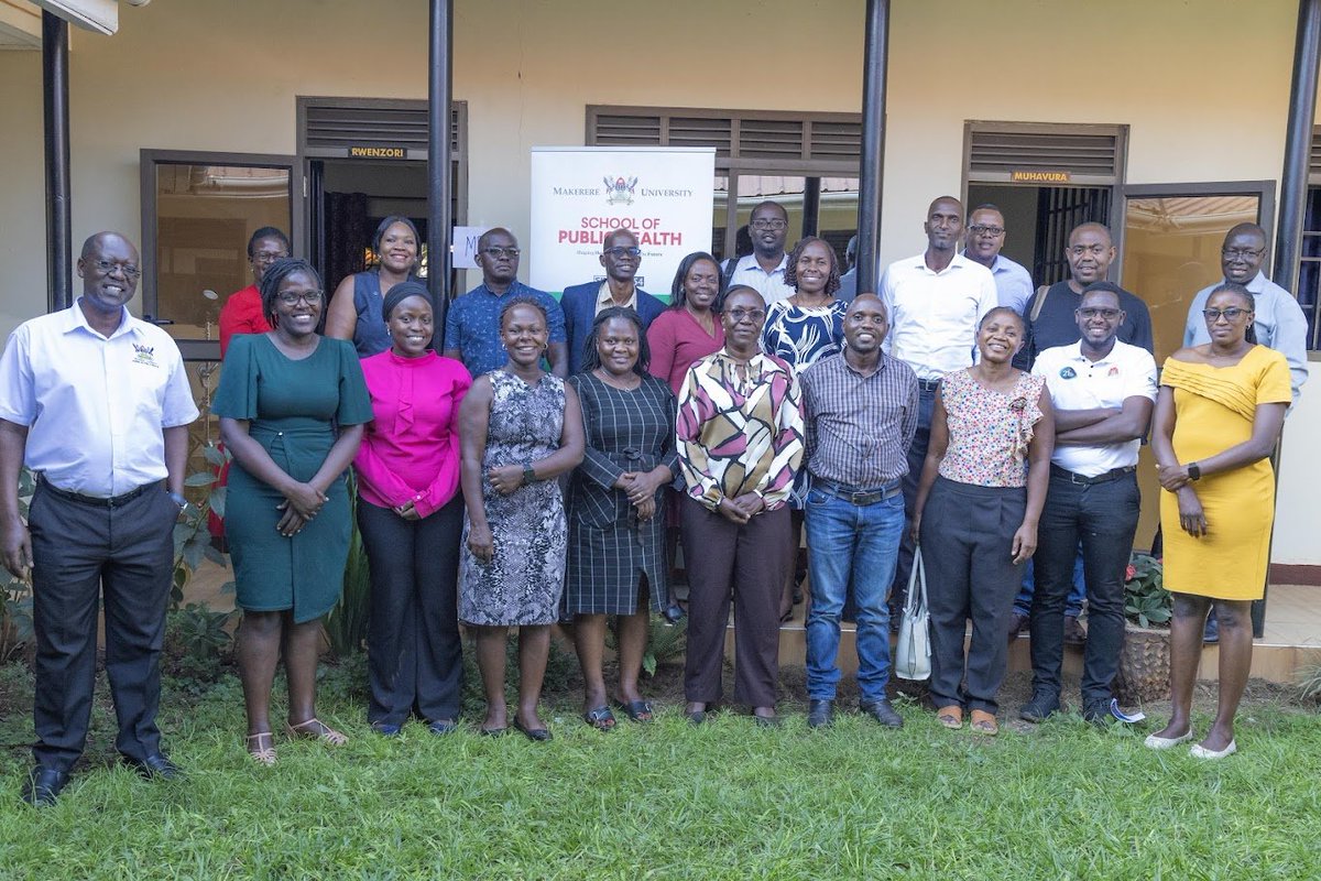 MakSPH's tweet photo. Department of Community Health Concludes Annual Staff Retreat

The Department of Community Health and Behavioural Sciences (CHBS), @Makerere University School of Public Health, yesterday concluded its three-day annual staff retreat held at the MakSPH Kasangati Annex from 16–18 June 2026. The retreat brought together faculty and staff to review progress on previous commitments and plan for the 2026/2027 academic year.

Opening the retreat, Head of Department, Dr. @cnalwadda, commended staff for their continued commitment to the Department's mandate and encouraged renewed focus on academic excellence, research, and effective programme delivery.