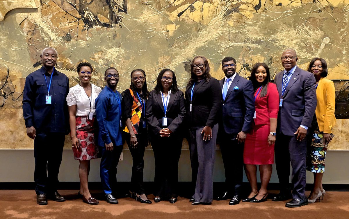 tv3_ghana's tweet photo. The UN has elected Dr Sylvia Ama Adusu to become the first African woman to serve as a Judge of the International Tribunal for the Law of the Sea (ITLOS), for the term 2026-2035.

Congrats to her. #3NewsGH #TV3GH https://t.co/Jh7Bb245Uh