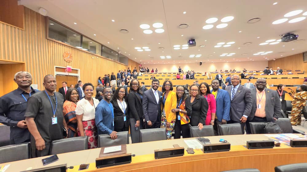 tv3_ghana's tweet photo. The UN has elected Dr Sylvia Ama Adusu to become the first African woman to serve as a Judge of the International Tribunal for the Law of the Sea (ITLOS), for the term 2026-2035.

Congrats to her. #3NewsGH #TV3GH https://t.co/Jh7Bb245Uh
