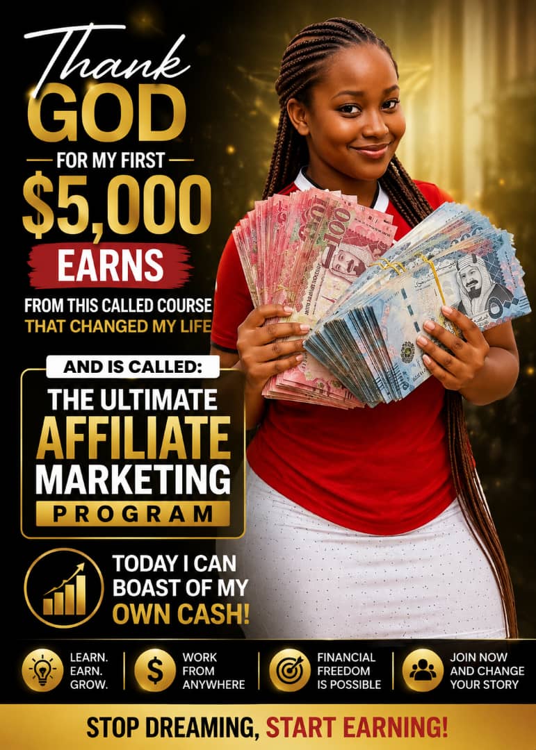 Blesingbb1974's tweet photo. Thank God for the ULTIMATE AFFILIATE MARKETING PROGRAM COURSE, THAT CHANGED MY LIFE
WHAT ARE YOU WAITING FOR, COME AND JOIN  And start making money online with affiliate marketing course  WHATSAPP GROUP NOW!! 
https://t.co/pln2X9EXlb

@ToltHQ @bruno_nwogu @MarketWatch https://t.co/PeZow3OLOw