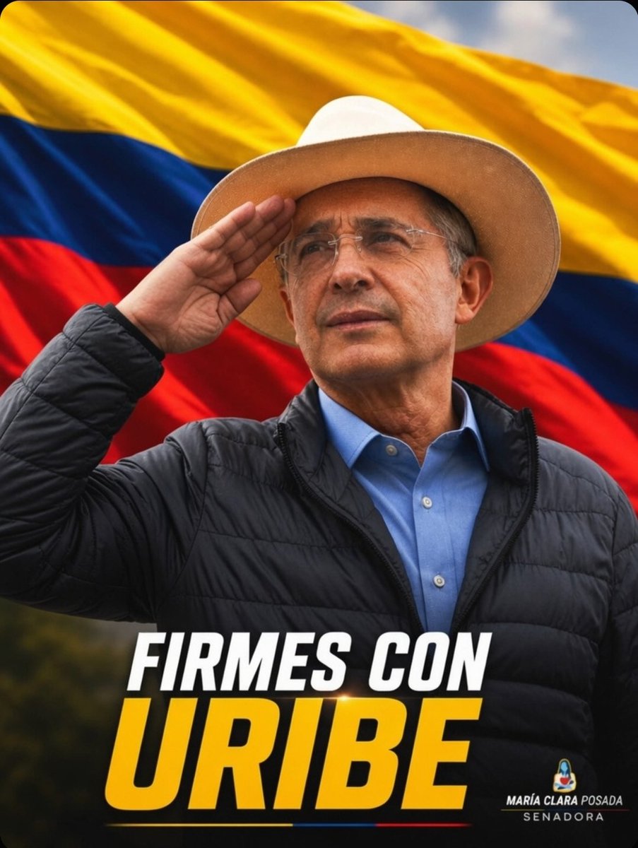 Niw451's tweet photo. DALE RT🔁 SI ESTÁS FIRME CON EL PRESIDENTE @AlvaroUribeVel https://t.co/znDNzj7Vvm