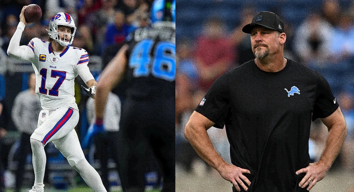 TyDunne's tweet photo. Hell no, Josh Allen &amp; Dan Campbell won't change. 

A column: https://t.co/oO21uNgxji https://t.co/ibGzb7lrfb