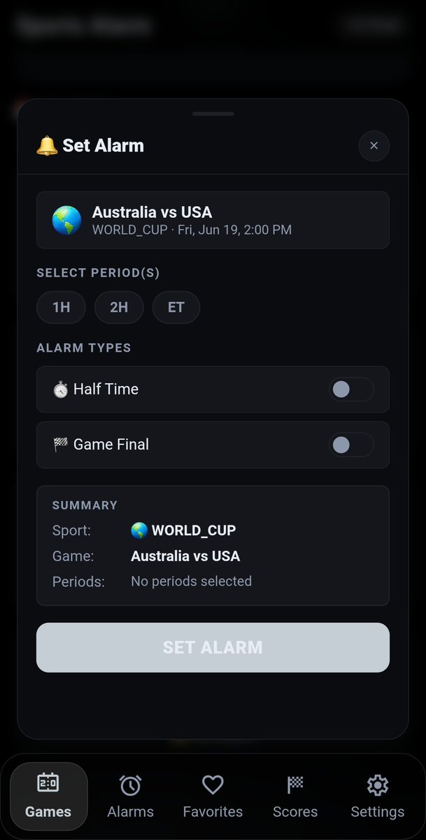 SportsAlarm tweet media