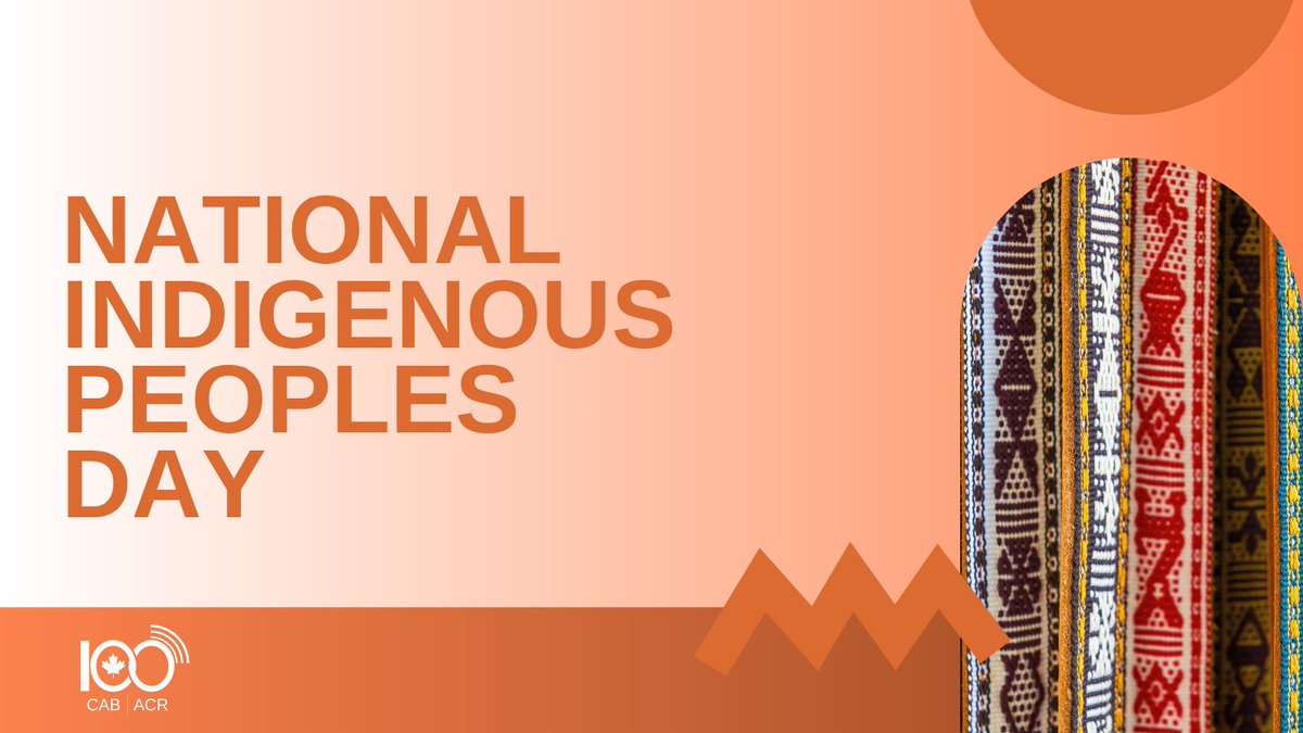 CAB_ACR's tweet photo. Today marks the 30th anniversary of #NationalIndigenousPeoplesDay - a time to honour the histories, cultures, and contributions of First Nations, Inuit and Métis across Canada. https://t.co/lHQjAipuYx