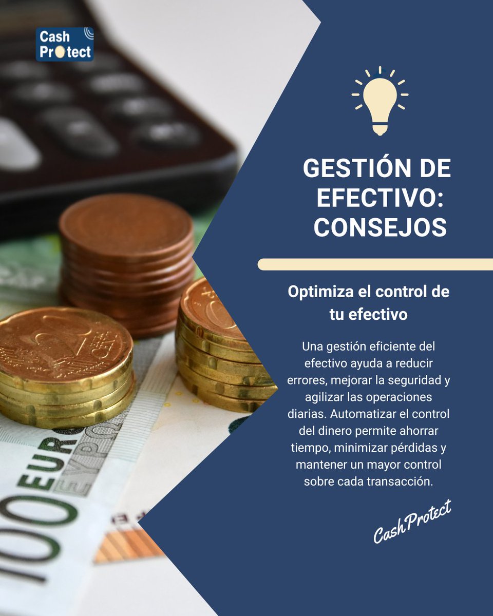 cashprotect1's tweet photo. 🪙 𝐎𝐩𝐭𝐢𝐦𝐢𝐳𝐚 𝐞𝐥 𝐜𝐨𝐧𝐭𝐫𝐨𝐥 𝐝𝐞 𝐭𝐮 𝐞𝐟𝐞𝐜𝐭𝐢𝐯𝐨
Una gestión eficiente del efectivo ayuda a reducir errores, mejorar la seguridad y agilizar las operaciones diarias. 

Más información en https://t.co/cdSdI1pQoT

#emprendedores #negocios #emprender #startup https://t.co/dISNgMNWHG
