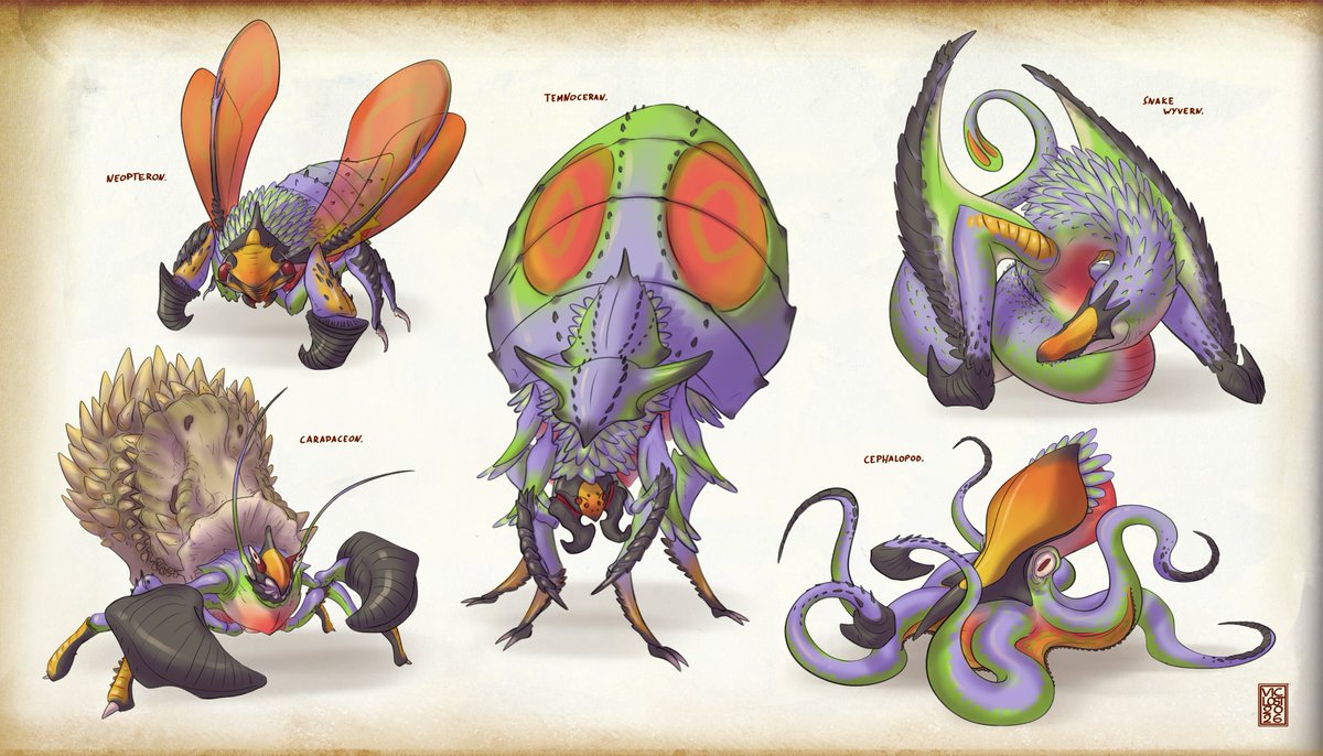 Viclost_art's tweet photo. Qurupeco as every monster class Part 2 - The Weird Ones

These are by far scarier than the first bunch 💀

#モンハン https://t.co/YIbEuIzver