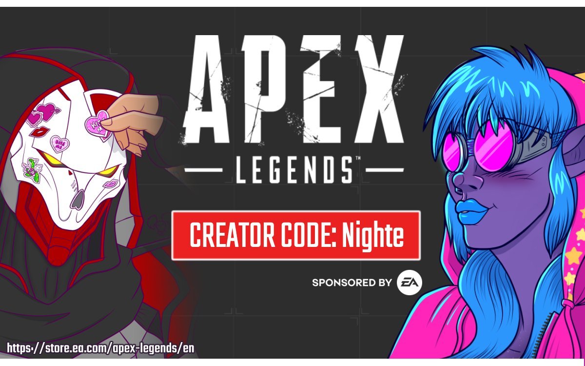 NighteStudios's tweet photo. Psssst!
๐๏ธThe EA App and Website is having a summer sale! If you purchase your games there you can support me!๐
Just use my creator code: Nighte!
#EaPartner #ApexPartner https://t.co/mNVkFvSiJ6