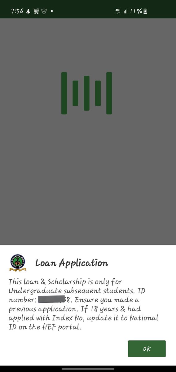 hanonray's tweet photo. @HELBpage Hello I tried to apply my subsequent application and this happens https://t.co/wa698dGEtu