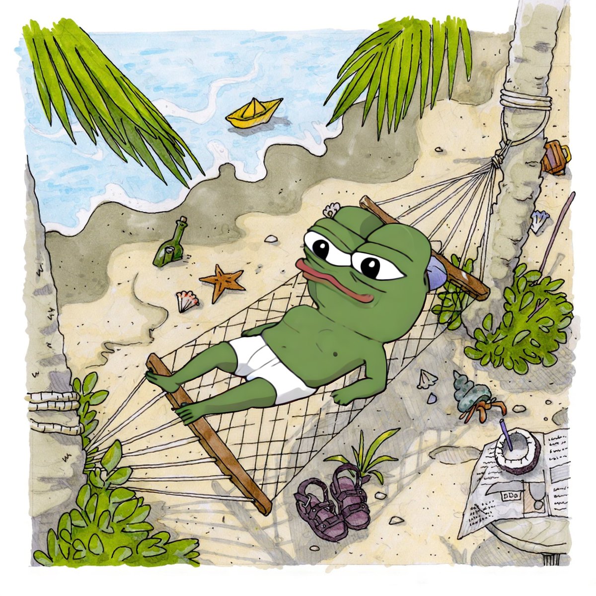 Pepe's Journey 🐸 tweet media