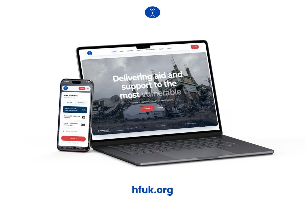 Humanity First UK tweet media