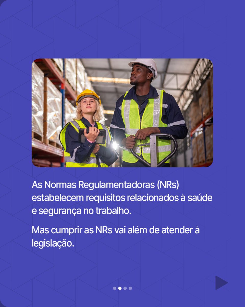 vanzolini's tweet photo. Nesse contexto, as Normas Regulamentadoras (NRs) ajudam a criar diretrizes, responsabilidades e práticas que tornam a operação mais organizada e preparada para os desafios do dia a dia.
🔗https://t.co/IpIn7EErkk https://t.co/i0VQRY23mN