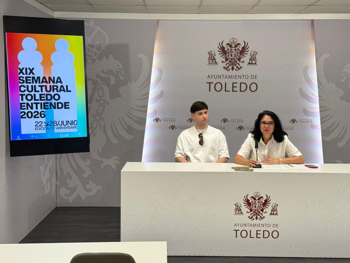 ToledoAyto's tweet photo. 🌈 Toledo celebra el Día Internacional del Orgullo LGTBIQ+ con una programación especial del 22 al 28 de junio, organizada junto a la asociación Bolo Bolo, que este año conmemora su 25 aniversario. https://t.co/ykziVWuONu
