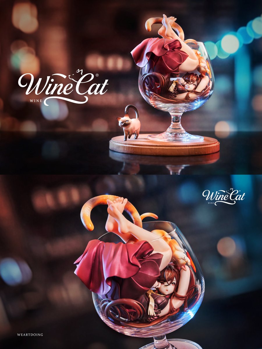 WeArtDoing's tweet photo. WeArtDoing × @Kakiage_dohu
Wine Cat-Red
A warm red glow.
A soft, untamed night.
On sale now → Tap link to shop🍷https://t.co/n69RBg7L7d
#WeArtDoing #designertoy #artcollaboration #animeart #Collectible #cat #美少女フィギュア #猫娘 #フィギュア https://t.co/YgsrfMCjp1