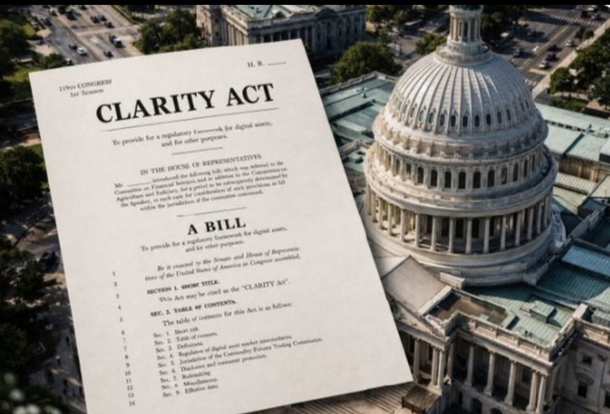 Cryptoking63324's tweet photo. 🚨 BREAKING: U.S. Senators are reportedly set to meet next week to push the Bitcoin market structure bill toward completion before Congress breaks for the August recess 🇺🇸

The race to deliver long-awaited regulatory clarity for digital assets is entering a critical phase. https://t.co/6iuByE00Bs