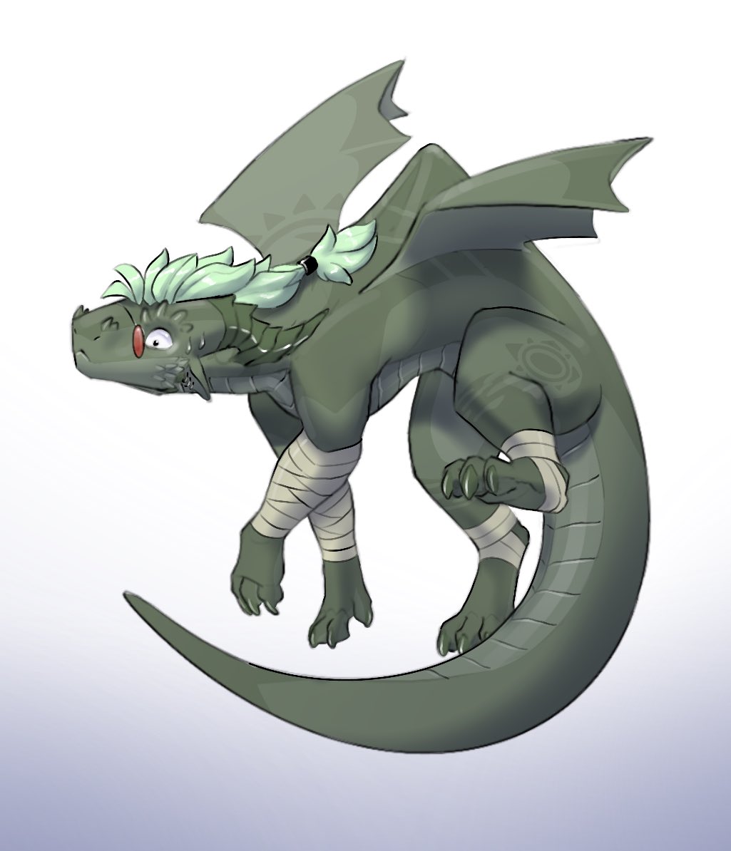 Pine_Dragone's tweet photo. “P-put me down…plz” https://t.co/6ct0b5BF7A