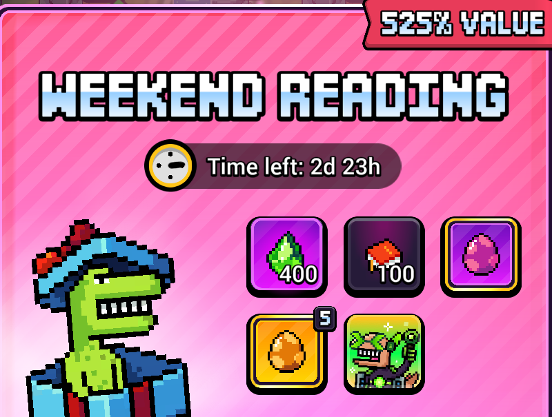 AngryDynomites's tweet photo. 📢 Fresh offers just landed in the Shop!

Boost your progress and unlock awesome rewards. 🦖⚡

⏳ Limited time only! https://t.co/62qAzQBZGG