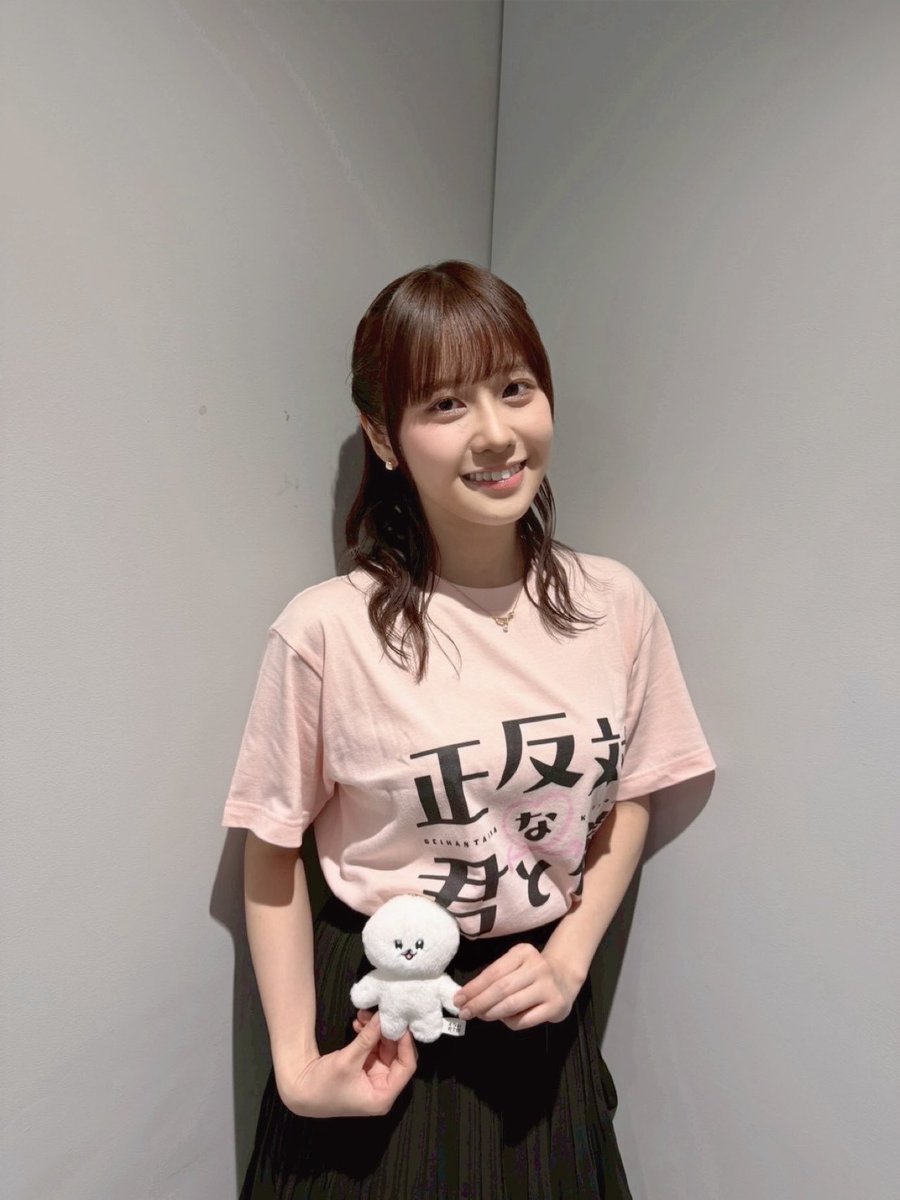 tomori_kusunoki's tweet photo. (🌟)#正反対な君と僕 
13話先行上映会＆みんな大集合トークイベント
ありがとうございました✨
髪型はいつかのホンちゃん意識で🤫🎀
腰にはイエティも一緒です！！

みんなでわいわい楽しくお話ししつつ、イエティにも会えて大満足！
お楽しみいただけてたら幸いです◎
放送をお楽しみに🫶 https://t.co/AWFCOyS5Gi