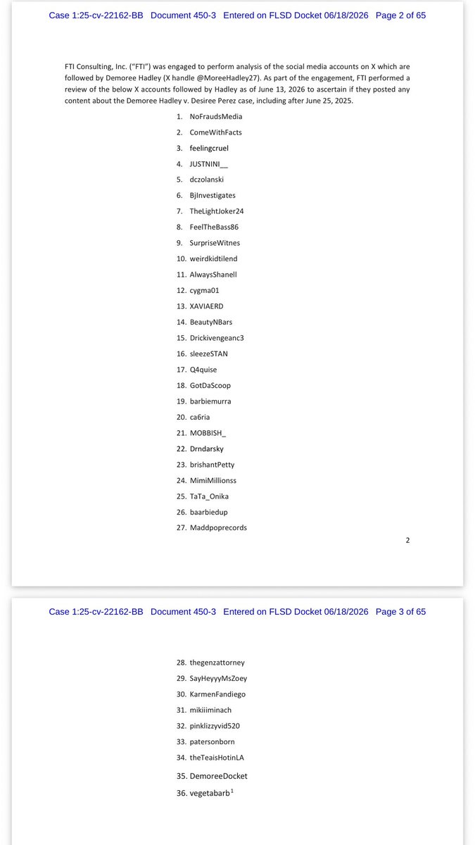 ComeWithFacts's tweet photo. 🚨 FOR THE RECORD 🚨

I have never spoken to Demoree Hadley.

I have never spoken to anyone connected to Demoree Hadley.

To my knowledge, Demoree Hadley has never contacted me, attempted to contact me, or instructed me to post anything on her behalf.

I have never been paid by Demoree Hadley or anyone associated with her.

I cover this case because it involves public figures, serious allegations, ongoing litigation, and matters of public interest. I purchase my own court documents and spend my own money obtaining records. No one tells me what to post, what to think, or what opinions to express.

Like many others, I review public filings, analyze the documents, and share my opinions based on the information available.

I do not go on pages of public figures to harass them. I do not encourage harassment. I do not coordinate with anyone. I do not defame anyone.

My opinions may be strong. They may not be popular. They may not be opinions that everyone agrees with.

But expressing opinions about public court filings and public controversies is protected speech.

Leave me out of any theory that suggests otherwise. 🚨