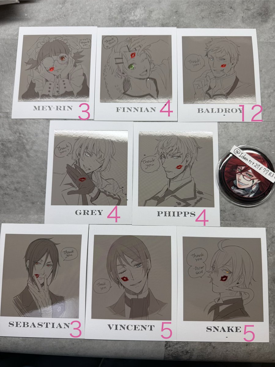 Identit27677836's tweet photo. 値段に差が出る場合はこちら2:1との交換でも可能です。

不明点あればいつでもご質問お気軽にお願いいたします

必ず1日1回は確認しますのでご安心ください

※チェキ風カードスネーク声掛け中のためお断りの可能性あり https://t.co/ShpJve9HcC