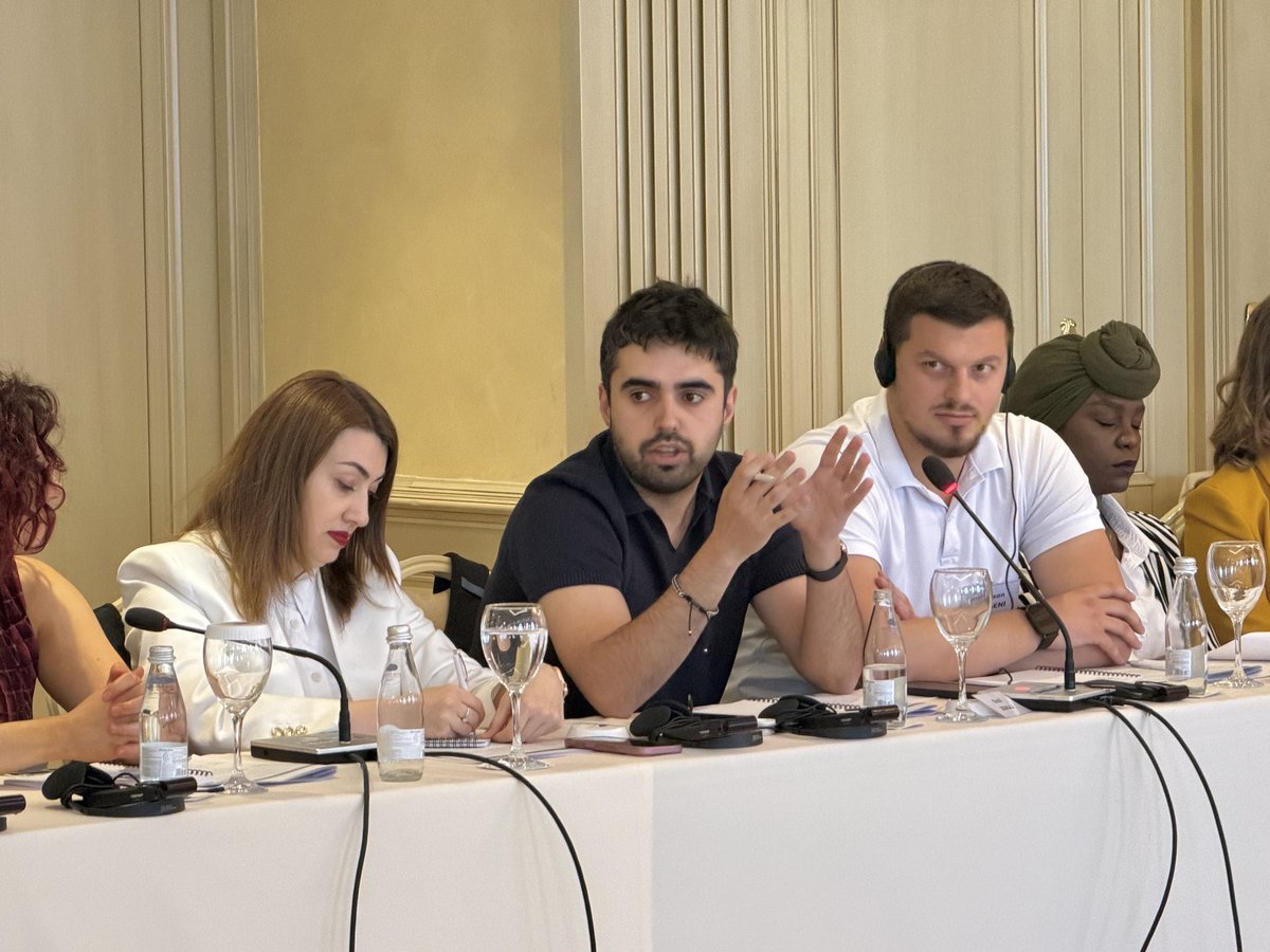 UNDP_Kosovo's tweet photo. Young professionals from the  #WesternBalkans &amp; #Croatia joined the Regional Seminar on Transitional Justice. Under UNDP’s #EU‑funded #ConfidenceBuilding project, organized by #PIPS, the seminar empowers youth as drivers of peace. #YouthEmpowerment https://t.co/UvDMefM9wh