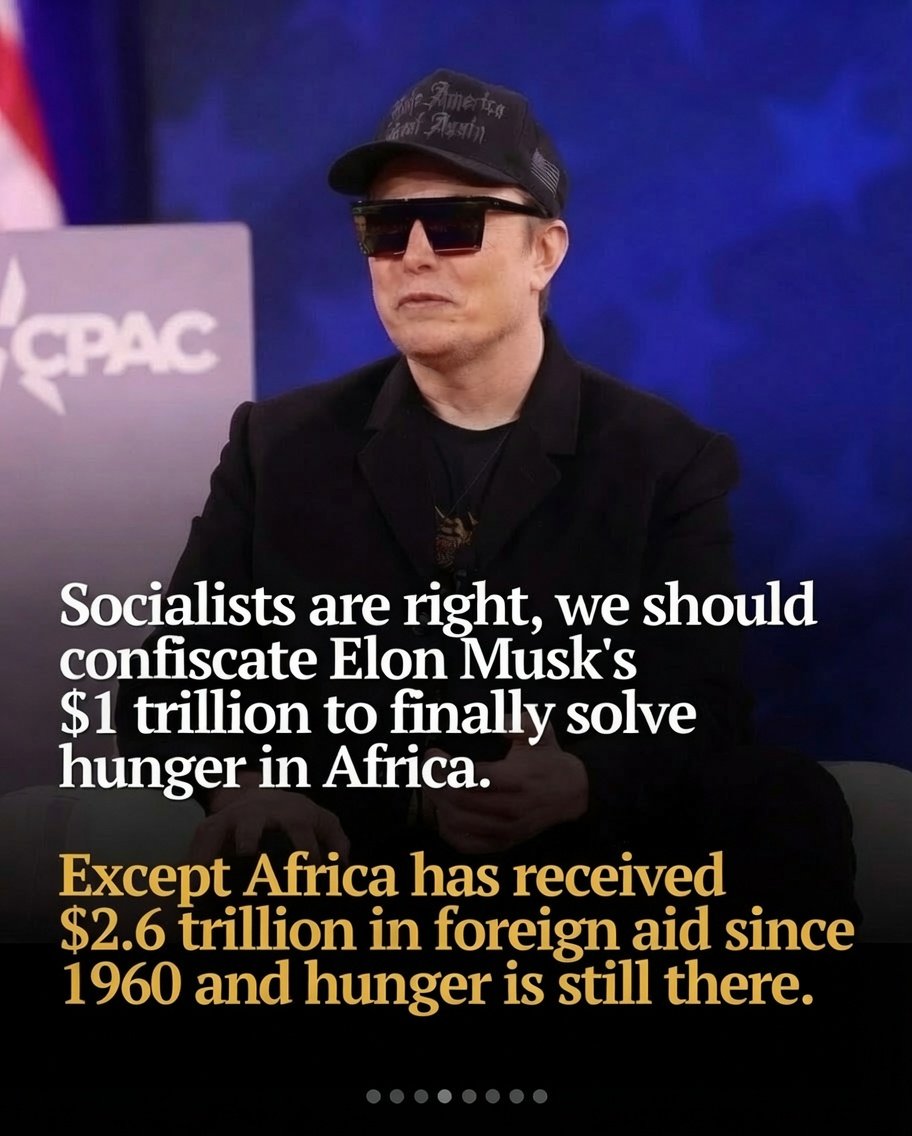 Maga4liberty's tweet photo. The problem isn’t billionaires or trillionaires. It’s the politicians who spent $2.6 trillion on African hunger, $81,000 per homeless person, and $231 billion on a train that doesn’t exist, managed to make everything worse, and still want more. 💰 🤦‍♂️ #SocialismFails https://t.co/DLpbTSFE88