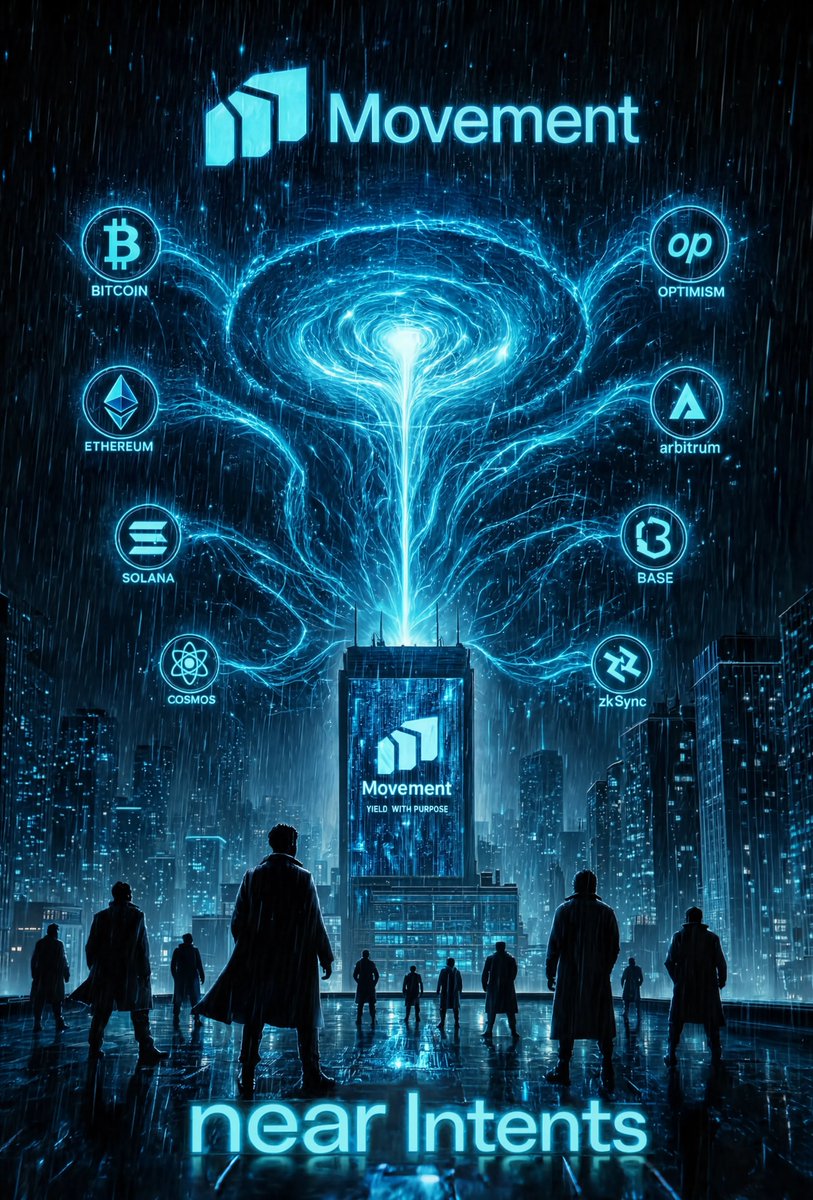 Yannn1993's tweet photo. #Gmove
@movement_xyz just shipped a serious technical upgrade - @NEARProtocol Intents integration.
This isn’t another bridge. It’s a completely different approach to cross-chain.
#MoveIsForMoney https://t.co/Y5kMJN08pq