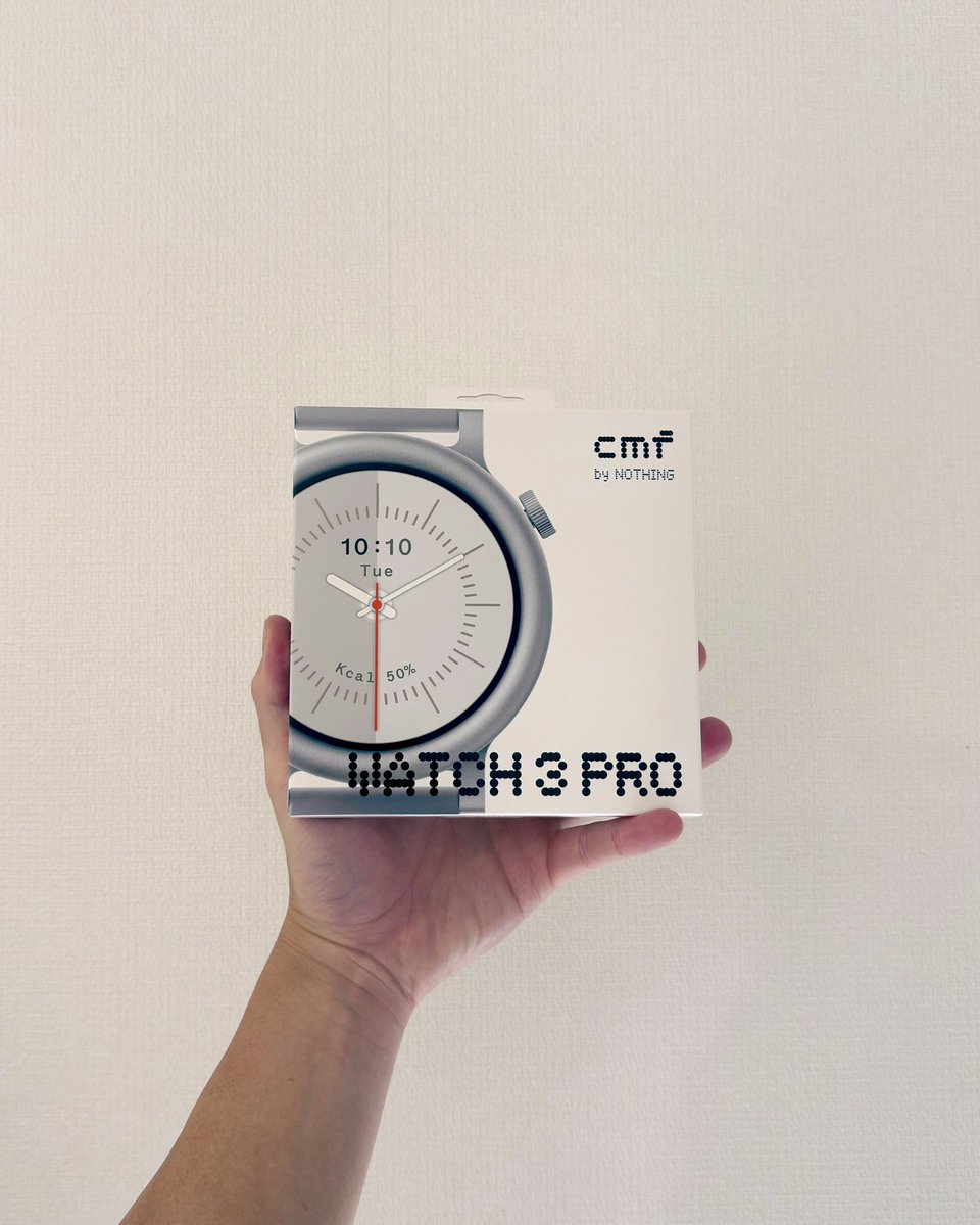 yusuke_5_2_7's tweet photo. CMF by Nothing Watch 3 Pro
#mng https://t.co/mMnbW01XQ7