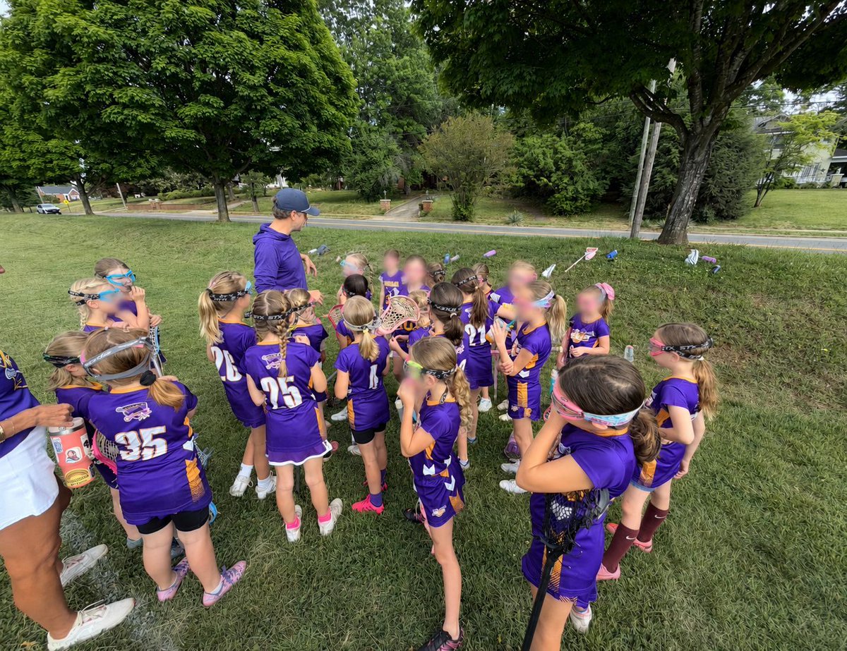 andrewdunlap's tweet photo. Harbor bought a few businesses this spring. And that was exciting.

But none of it came close to the joy of coaching my daughter and her little lacrosse team.

She won't be this little next spring. And one day, she'll want me on the sideline, not in the huddle.

Until then, I'm holding on to every second of this.