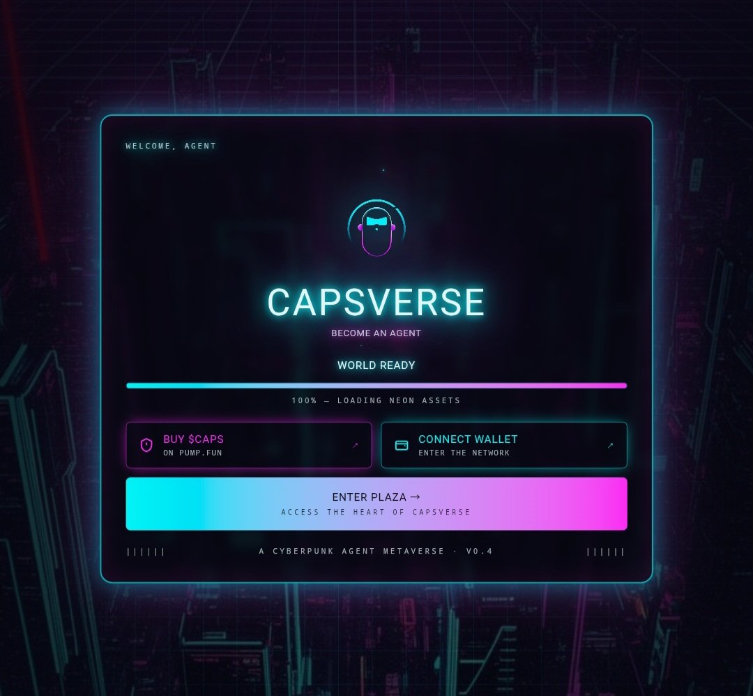 Capsverse_'s tweet photo. Your progress can now be saved locally or through your wallet.

Just enter the Plaza and begin your 
journey!

https://t.co/sbBGy4BfSO https://t.co/vxcgNsuMqI