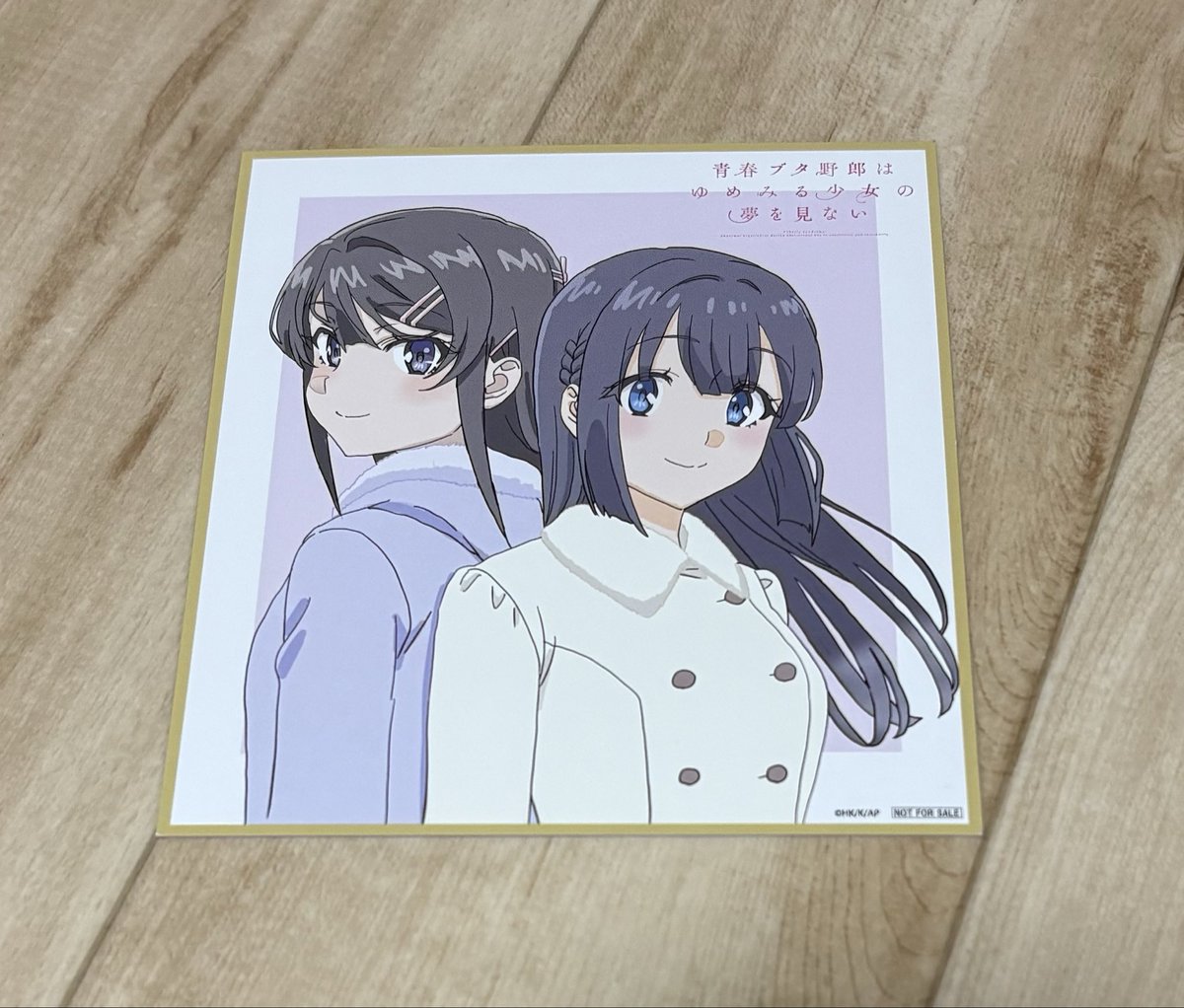 fantazistaky's tweet photo. 青ブタ再上映観てきました！
実は青ブタはTVアニメ1期しか観てなかったので、劇場で再上映してくれてありがたかったです🙏
途中何度か、うるってきました🥲
最新作も秋にやるのでそれまでに予習しときます！
#青ブタ https://t.co/AhcvS09OSu