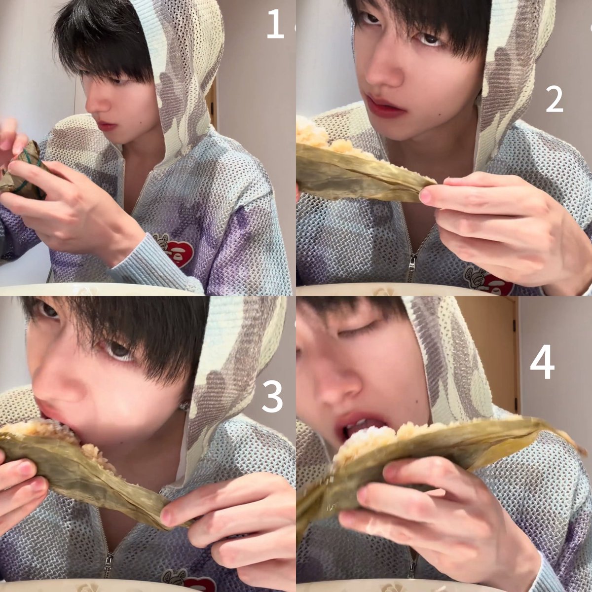 PuppetZSu's tweet photo. 朱志鑫吃饼一共有四个阶段( ⸝⸝⸝ ̫⸝⸝⸝)第一就是小心翼翼的把苏新皓外衣脱掉，第二就是打开摄像机。朱志鑫很尊重对象网黄职业但是他会偷偷警告屏幕前的我们别对苏新皓有其他妄想哼能吃到苏新皓逼的只有他。第三接第二恶狠狠的盯着我们又轻轻的咬上苏新皓嫩逼随即就是p4吃沉醉吃入迷了怎么这么好吃 https://t.co/ieaDOhsnGU