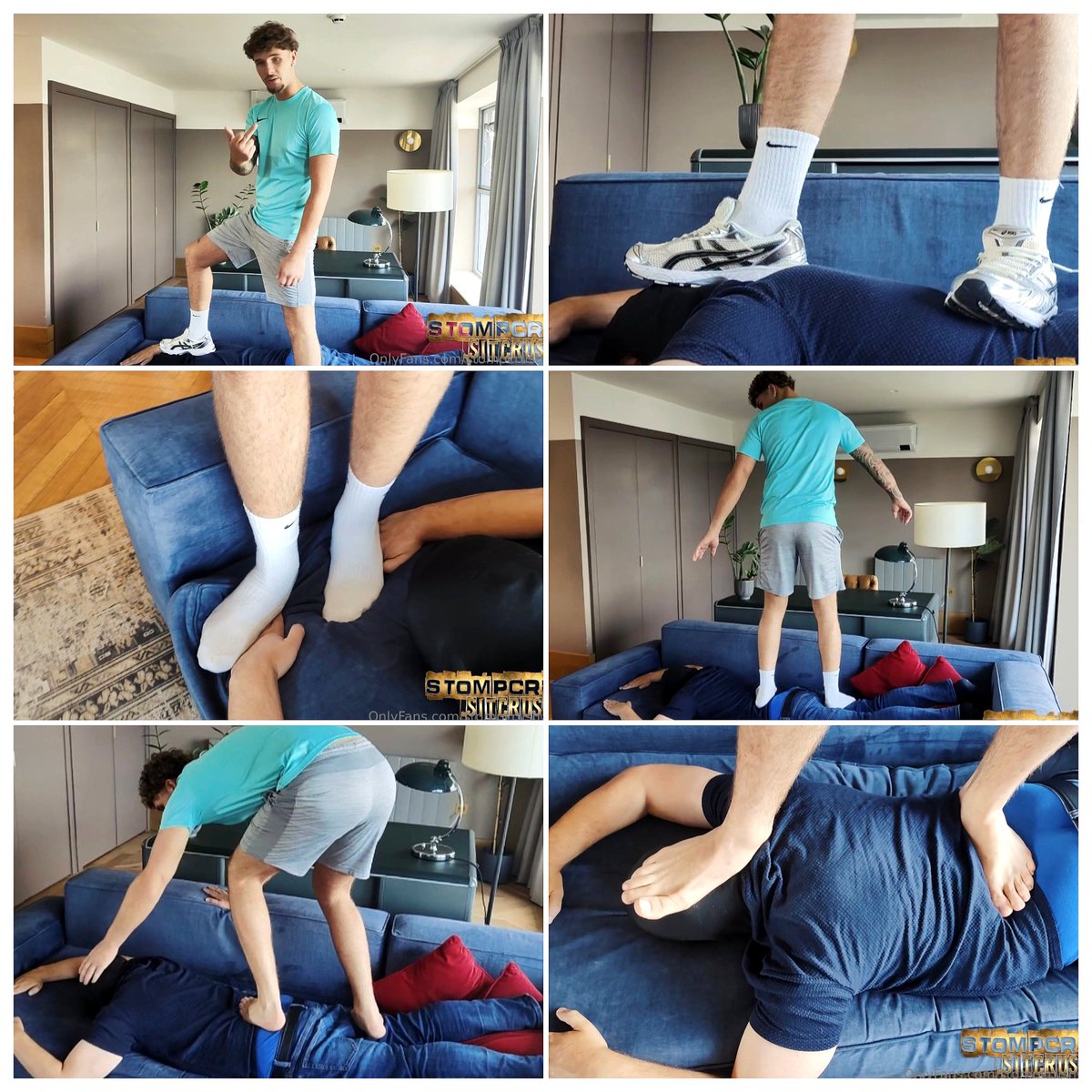 FartSub2's tweet photo. NEW VID ADDED TO OUR #ONLYFANS.
Str8 bully #alphamaster Mr Big (@SJ_Official01) #tramples and crushes the #gayslave under his gym trainers, #swestysocks and #feet.
Join now to watch full vid plus over 1500 other vids of real men using bullying and #dominating the #slaves. Zero extra fees when you join, all vids available to watch the moment you join.
https://t.co/340H9VpC2h
#trampling #tramplefetish #crushfetish #feet #alphafetish #straightmaster #alphaworship #bullyfetish #alphafeet #Kink #trample #maletrample #scallydom #scallyfetish
