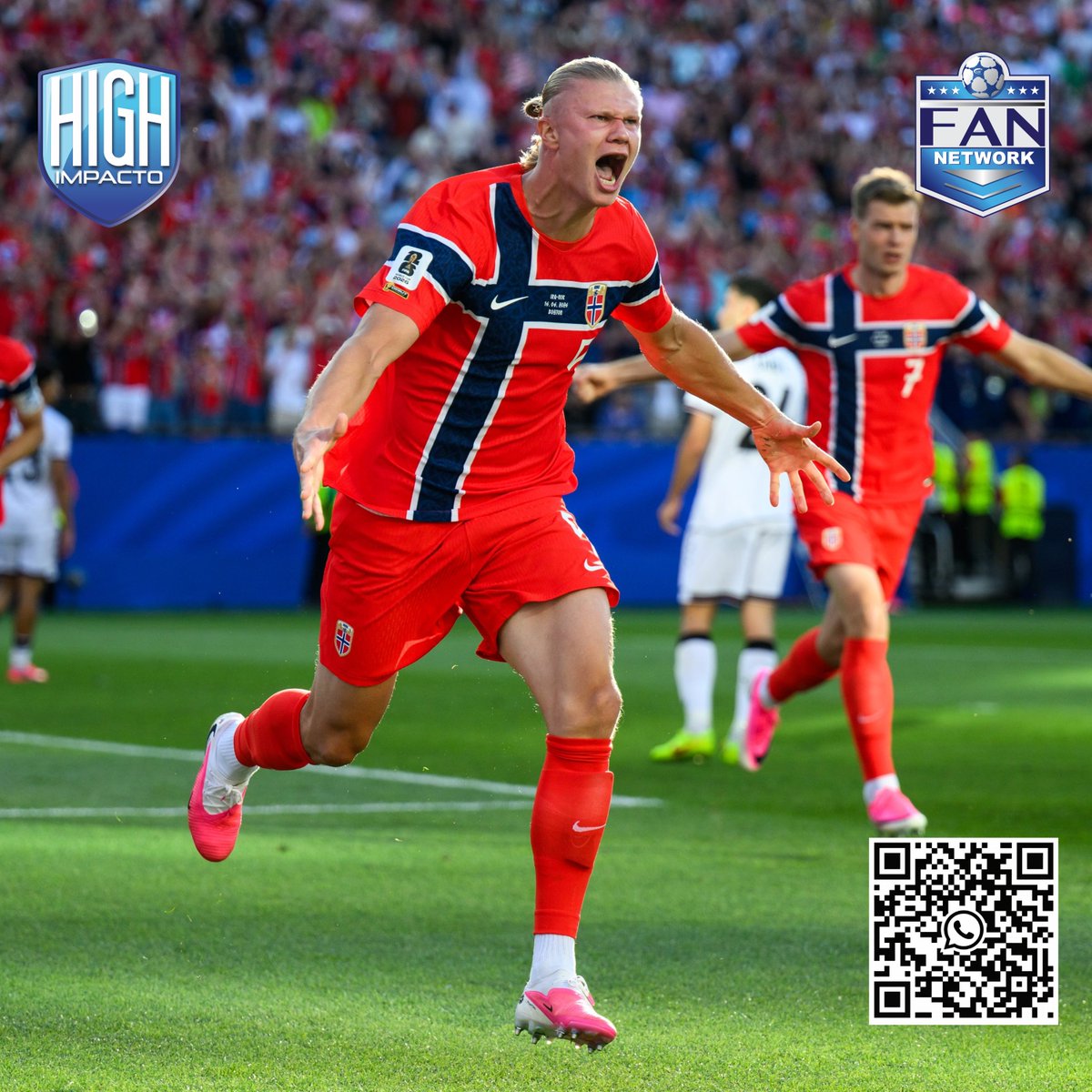 HighImpacto's tweet photo. https://t.co/mzvzNEZ84k

En el episodio 42 de El Mundial en 5, presentado por @HighImpacto, analizamos el debut de Haaland en las Copas del Mundo, con un doblete histórico.

#FelicesYSaludables #SeguroDeSalud #HighImpacto #EnConfianza #FANnetworkTV #JugadoresDesignados #EME5 https://t.co/SgKX8DmRGD
