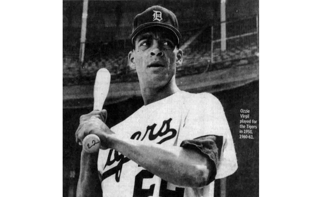 GazcueesArte's tweet photo. #UnDiaComoHoy 1958 , Osvaldo Virgil, Detroit, en la victoria de su equipo 9-2 sobre Washington disparó cuatro sencillos y un doble, siendo la primera vez que un dominicano conecta 5 hits.
#OsvaldoVirgil #Detroit #Dominicano #MLB #GrandesLigas @tigers @JLMendoza_ @hgomez27 https://t.co/iSUsSUr1d0