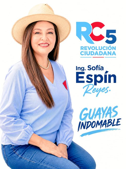 ertl27's tweet photo. De los mejores perfiles de la @RC5Oficial para la Prefectura del #Guayas
@SofiaEspinRC sinónimo de profesionalismo, capacidad y lealtad. 
#HastaLaVictoriaSiempre https://t.co/TAZx556Ijy