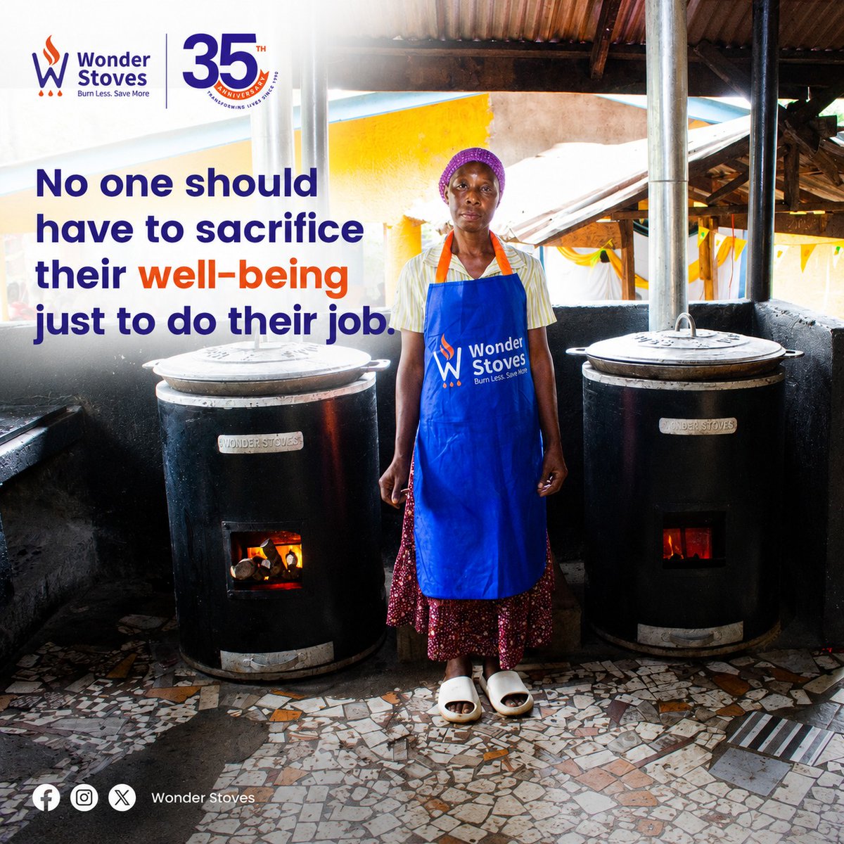 wonderstoves's tweet photo. 💙 Safer kitchens. Healthier working conditions. Dignified work, made possible by Wonder Stoves https://t.co/u0pnnV5Pt2
