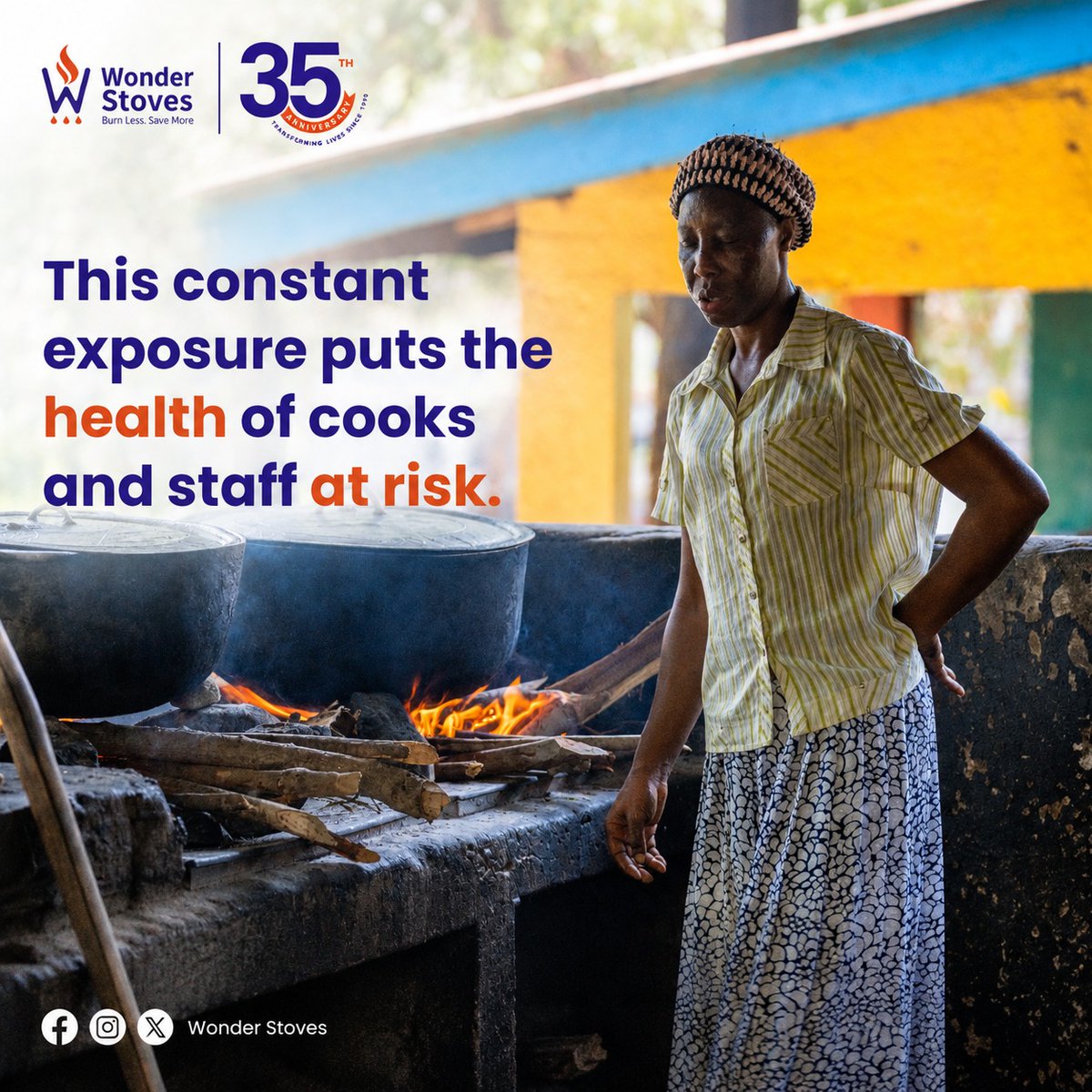 wonderstoves's tweet photo. 💙 Safer kitchens. Healthier working conditions. Dignified work, made possible by Wonder Stoves https://t.co/u0pnnV5Pt2