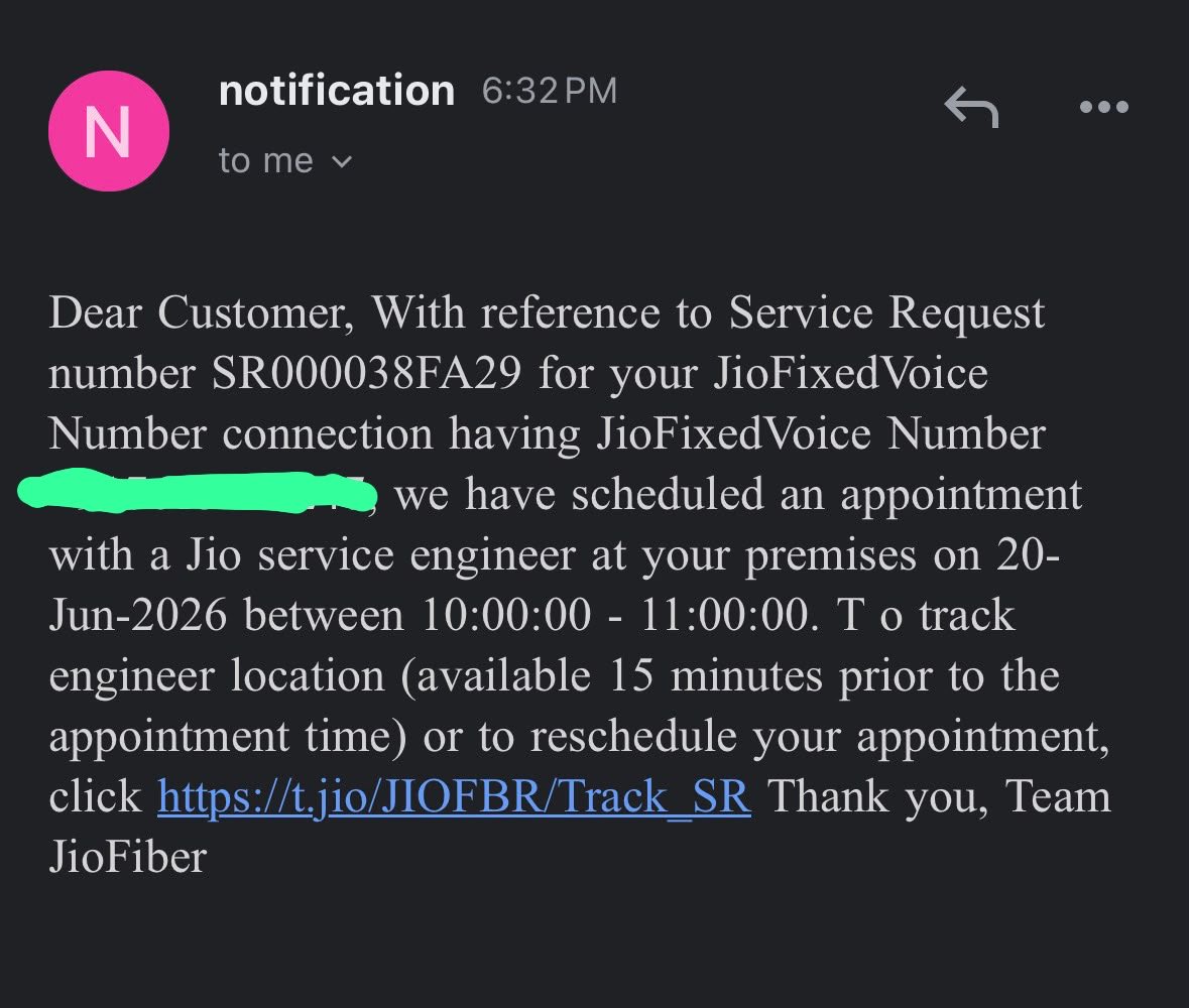 a_life_run's tweet photo. Here is now again my reschedule
Neither your are resolving my issue nor given my refund i have only used my wifi for 10 days https://t.co/S822pR9Xbc