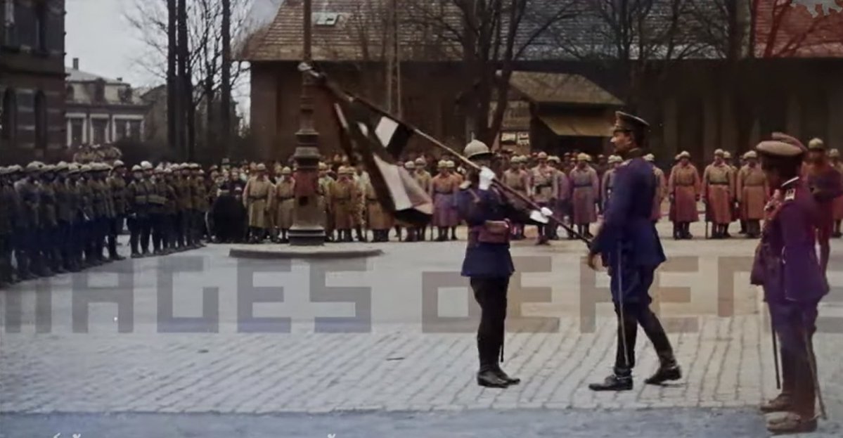 ArmataAPU's tweet photo. Thai soldiers in the German town of Neustadt an der Weinstraße during the Siamese occupation of Germany. https://t.co/oXTLPBjdbJ