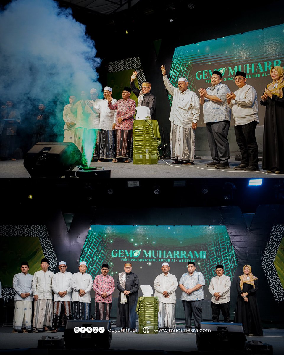 dayahmudi's tweet photo. Dokumentasi Pembukaan Gema Muharram Festival Musabaqah Qira’atul Kutub Al-Aziziyah. https://t.co/FLdvcMp6qT